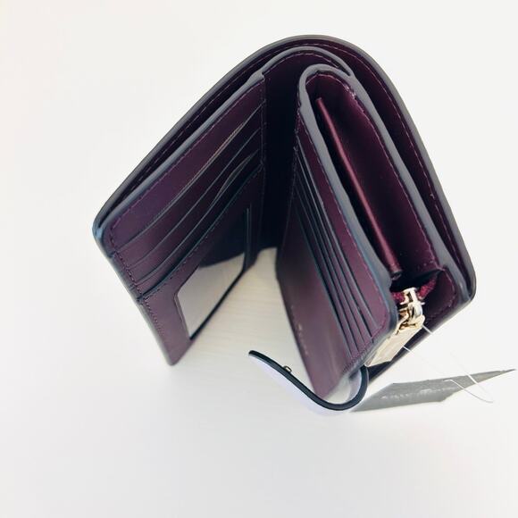 Kate Spade Madison Medium Compact Bifold Wallet Lilac Moon - Picture 4 of 4